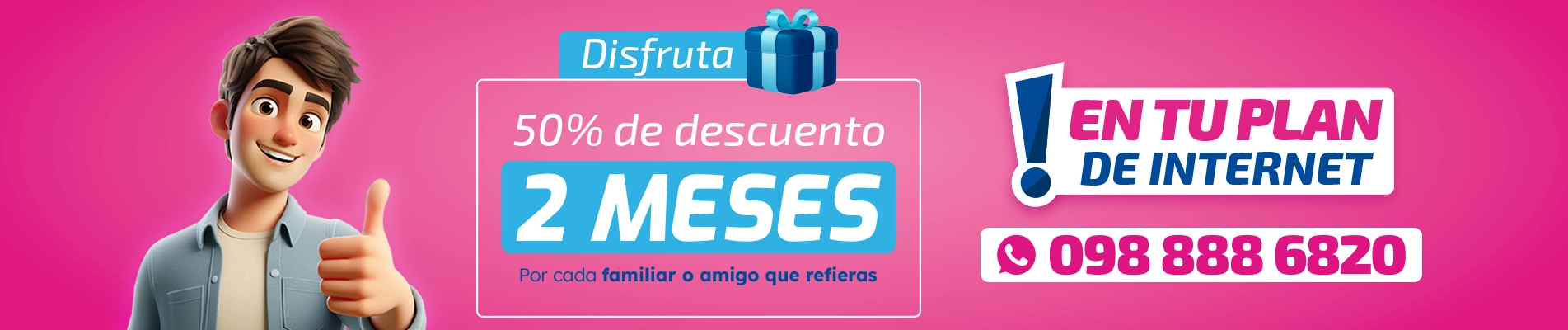 internest ONE 2 meses de descuento contrata